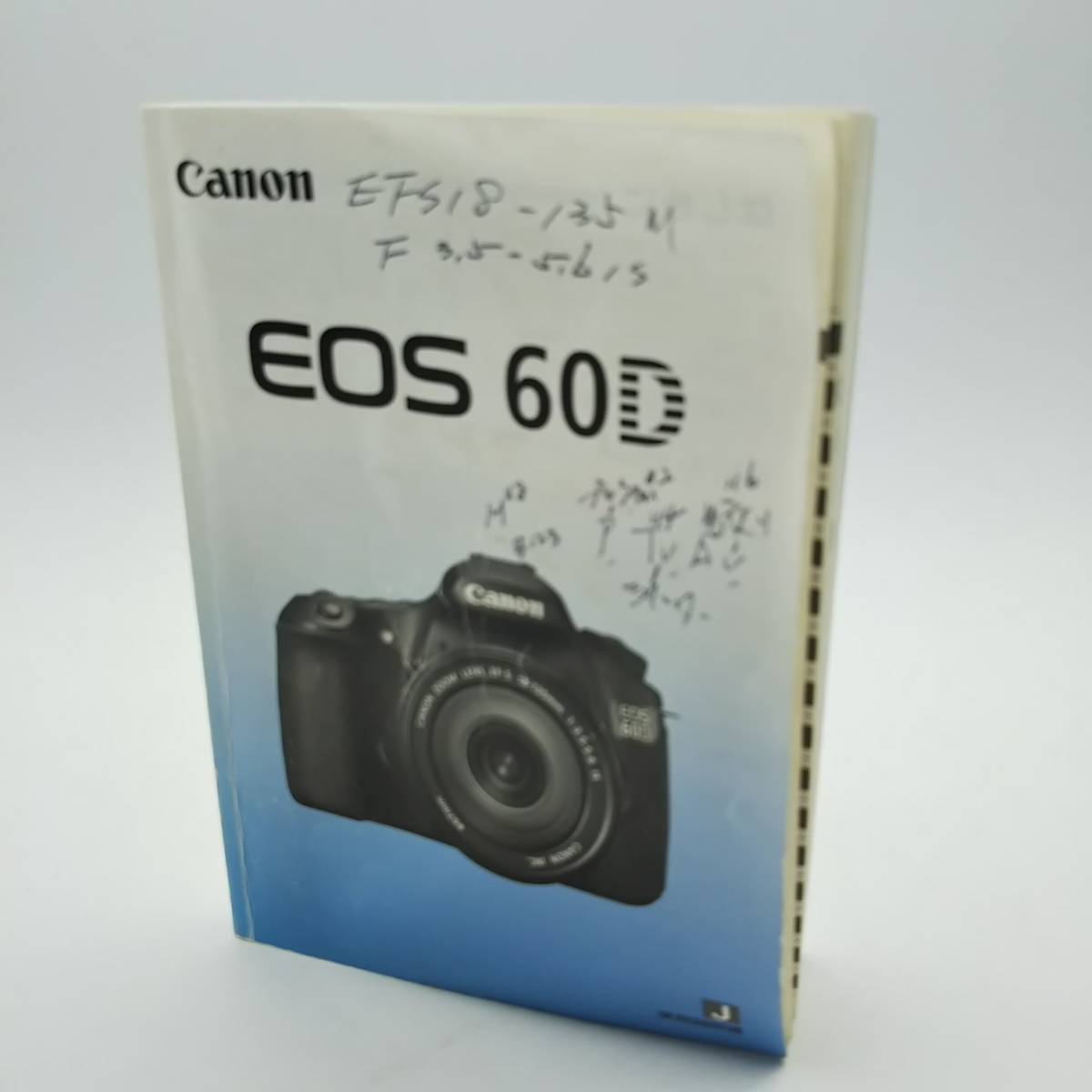 L1042　Canon EOS 60D 純正カメラストラップ＆使用説明書セット キャノン　_画像8