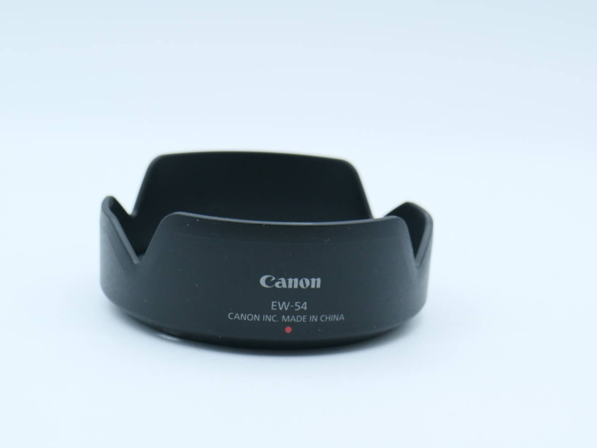 L1044 送料込み ほぼ新品 Canon EW-54 純正 レンズフード キヤノン EF-M 18-55mm _画像7