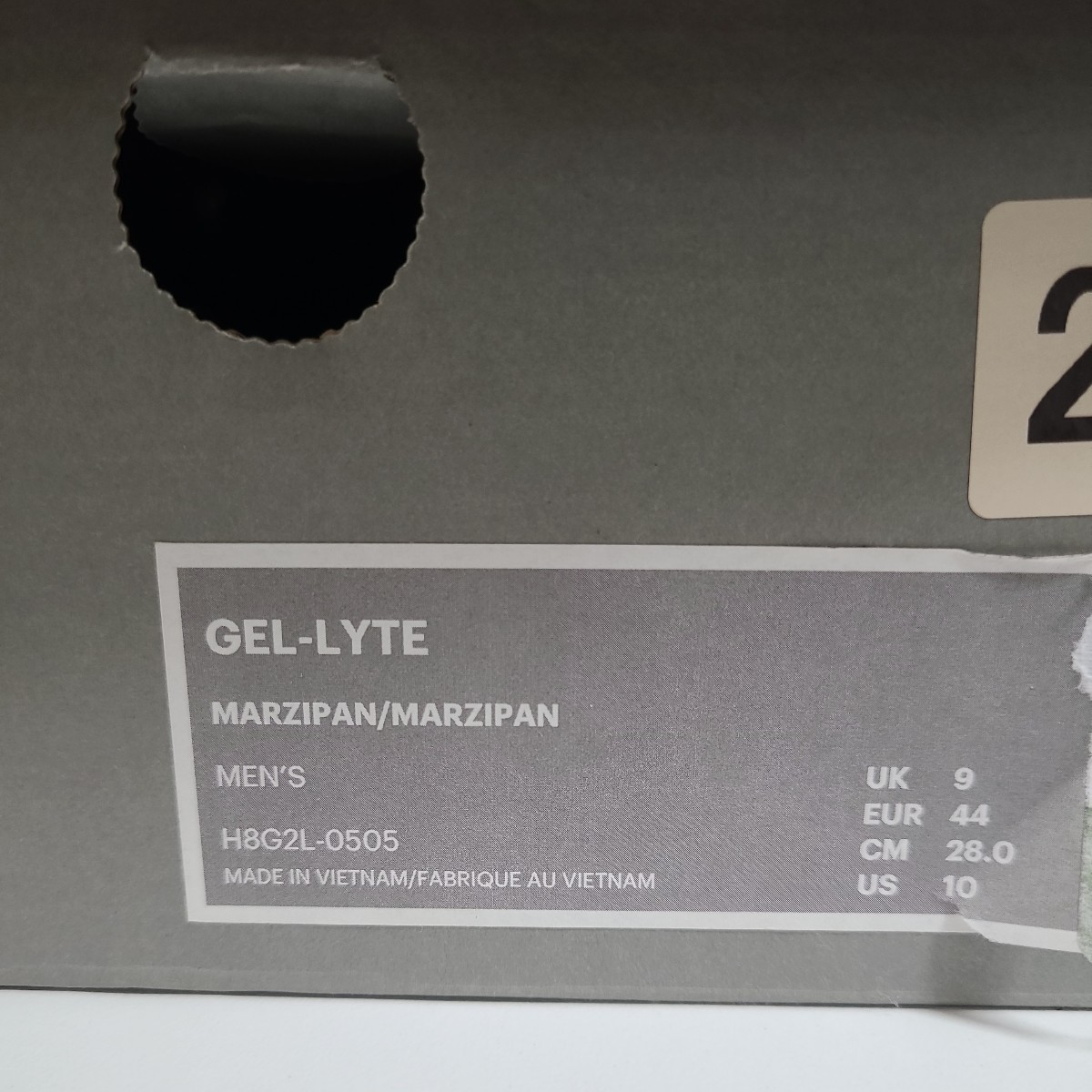 ASICSTIGER アシックス　スニーカー　【中古】GEL-LYTE メンズ　28.0cm us10_画像8