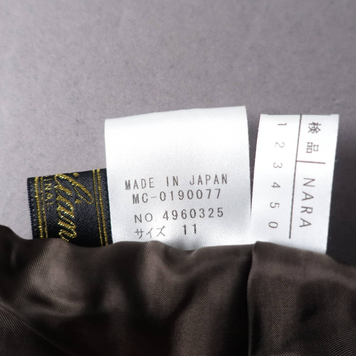 * beautiful goods *Leilian/ Leilian /11/ made in Japan / wool pants / gray series / dark brown / lady's / slacks / bottoms 