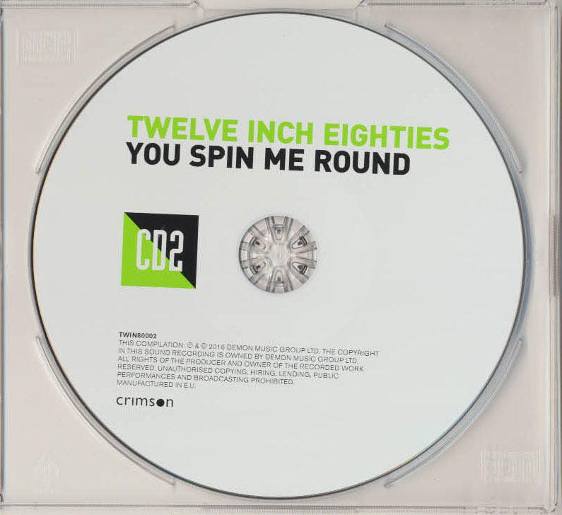 CD●V.A●Twelve Inch Eighties: You Spin Me Round/3枚組_画像9