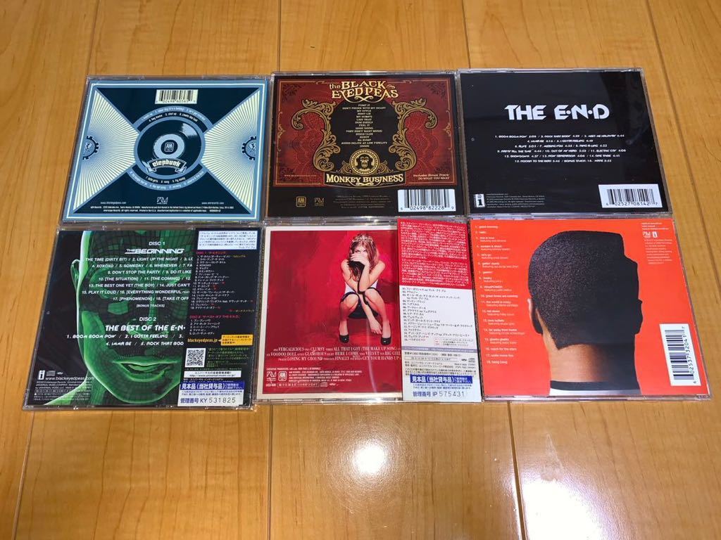 【即決送料込み】The Black Eyed Peas 関連6枚セット / ブラック・アイド・ピーズ / Elephunk / Monkey Business / The E.N.D. / Fergie_画像2