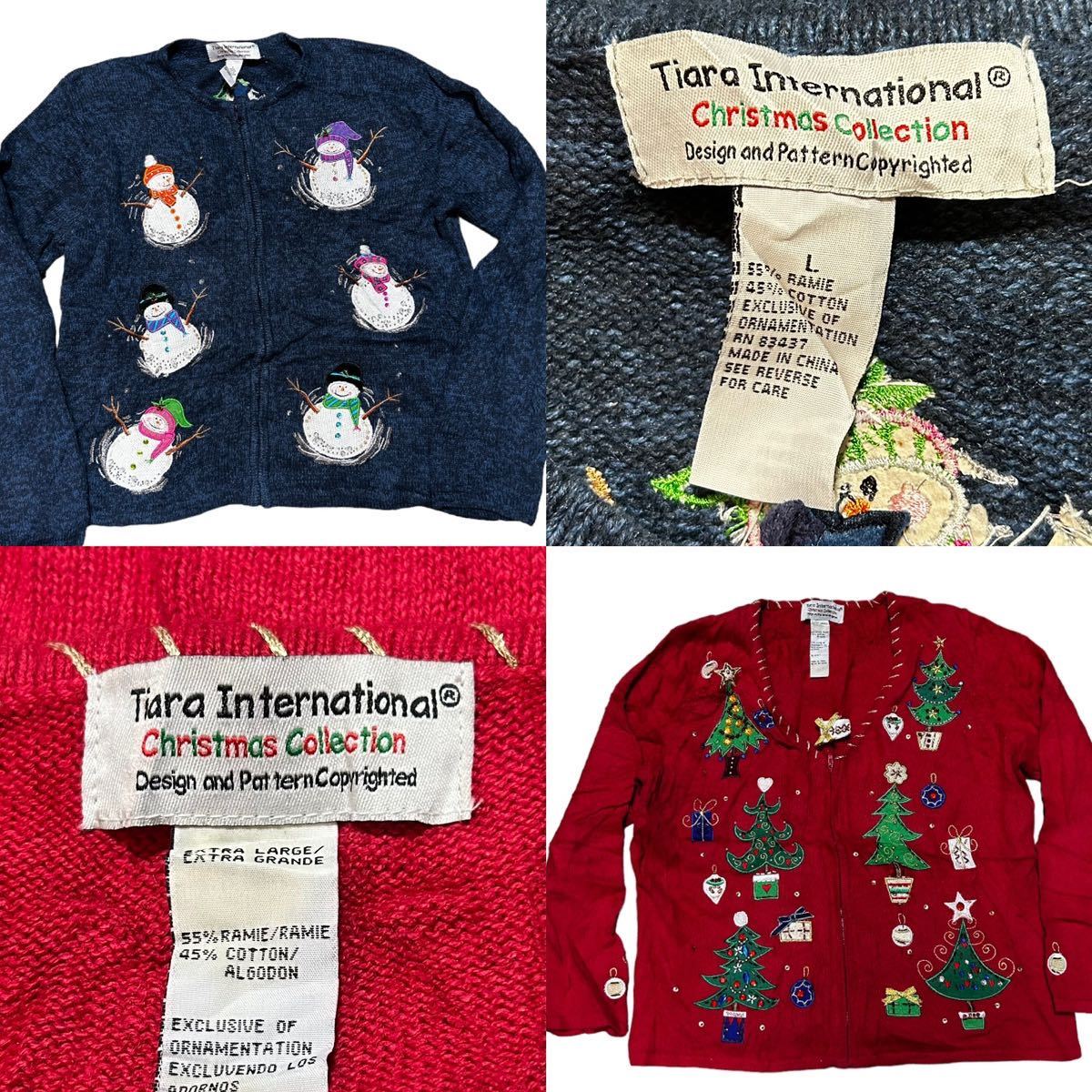 美品　ビンテージ　クリスマスセーター　アグリーセーター　9枚セット/USA古着セット ベール　_画像4