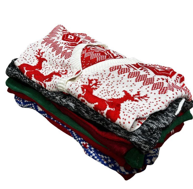 同梱可　美品　アグリーセーター　クリスマスセーター　9枚セット/USA古着セット　ベール_画像2