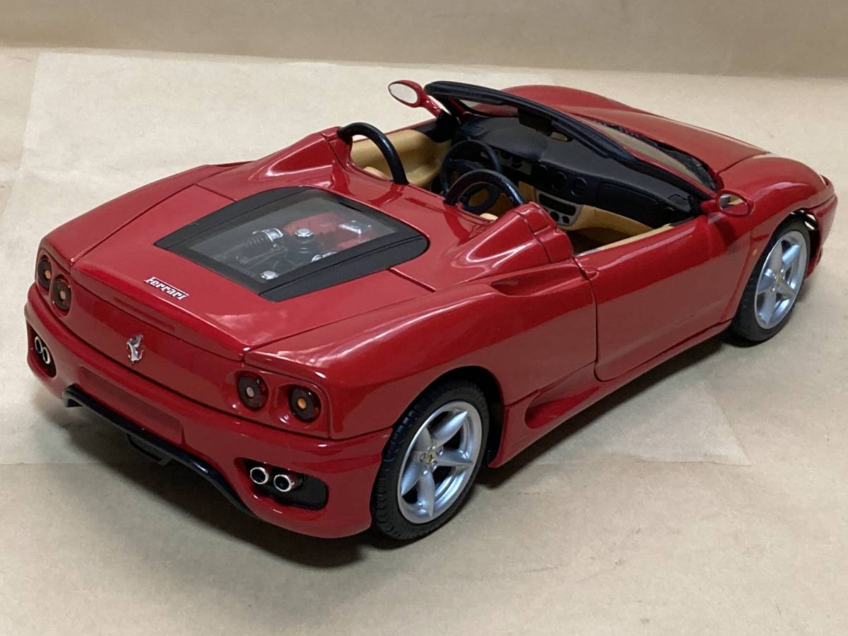 1/18 Hotwheels Ferrari 360 SPIDER 箱なし　_画像3