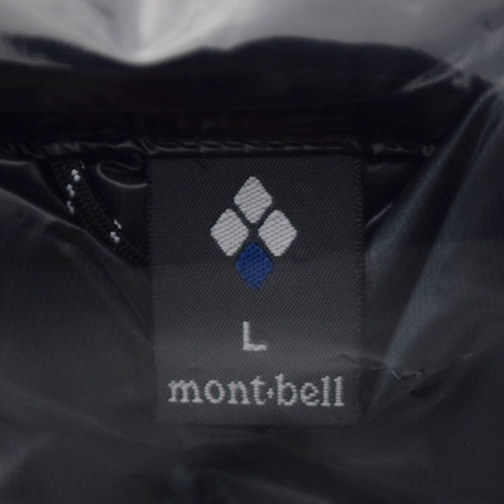 新品 モンベル スペリオダウン コンバーチブルジャケット Lサイズ 1101558 ブラック 身長170～180cm 胸囲95～101cm mont-bell_画像3