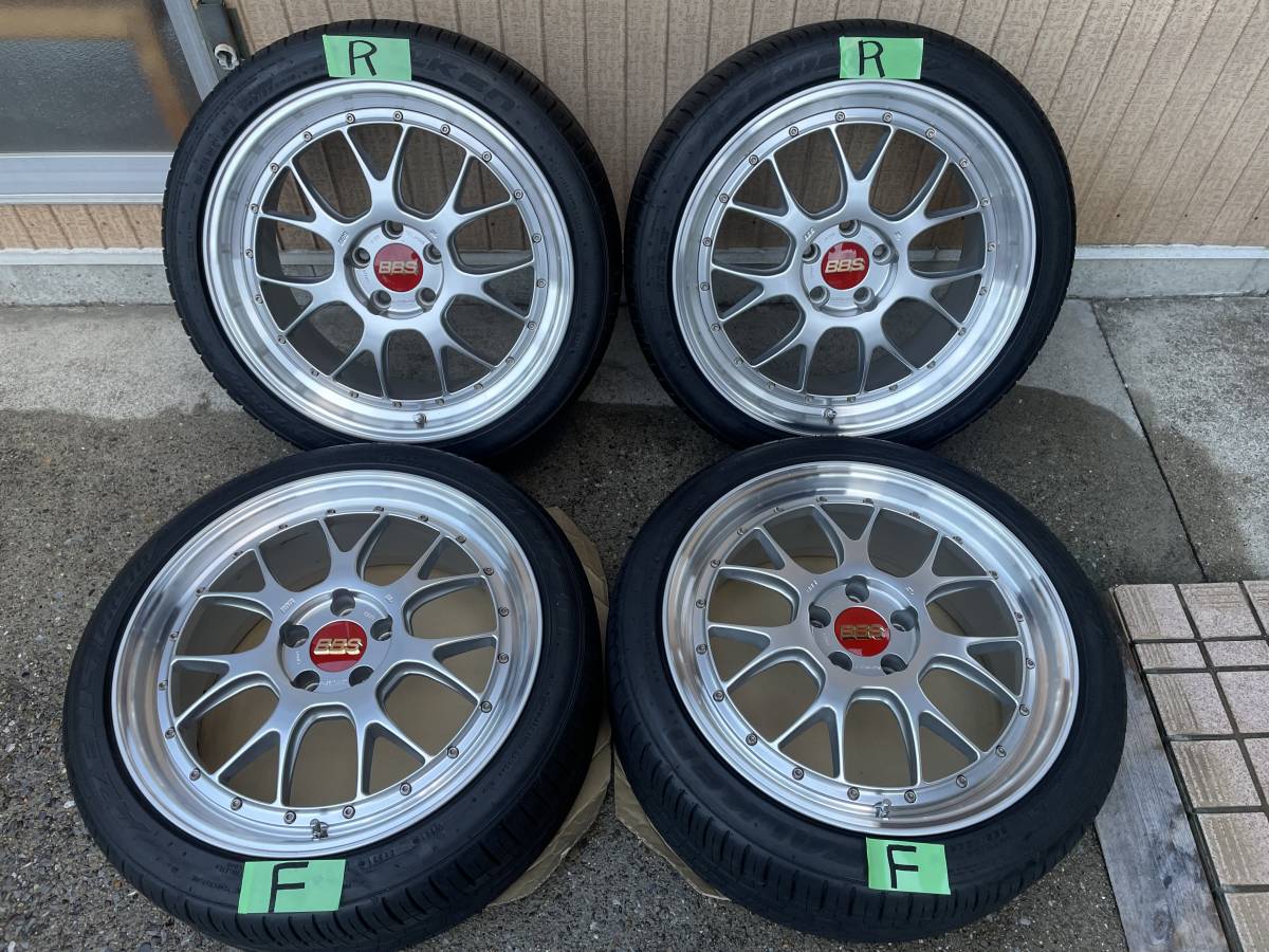 BBS LM-R 19インチホイール＆タイヤセット 4本 LM302 8.5J +43 LM328 9.5J +50 5H PCD114.3 235-40-19 265-35-19の画像1