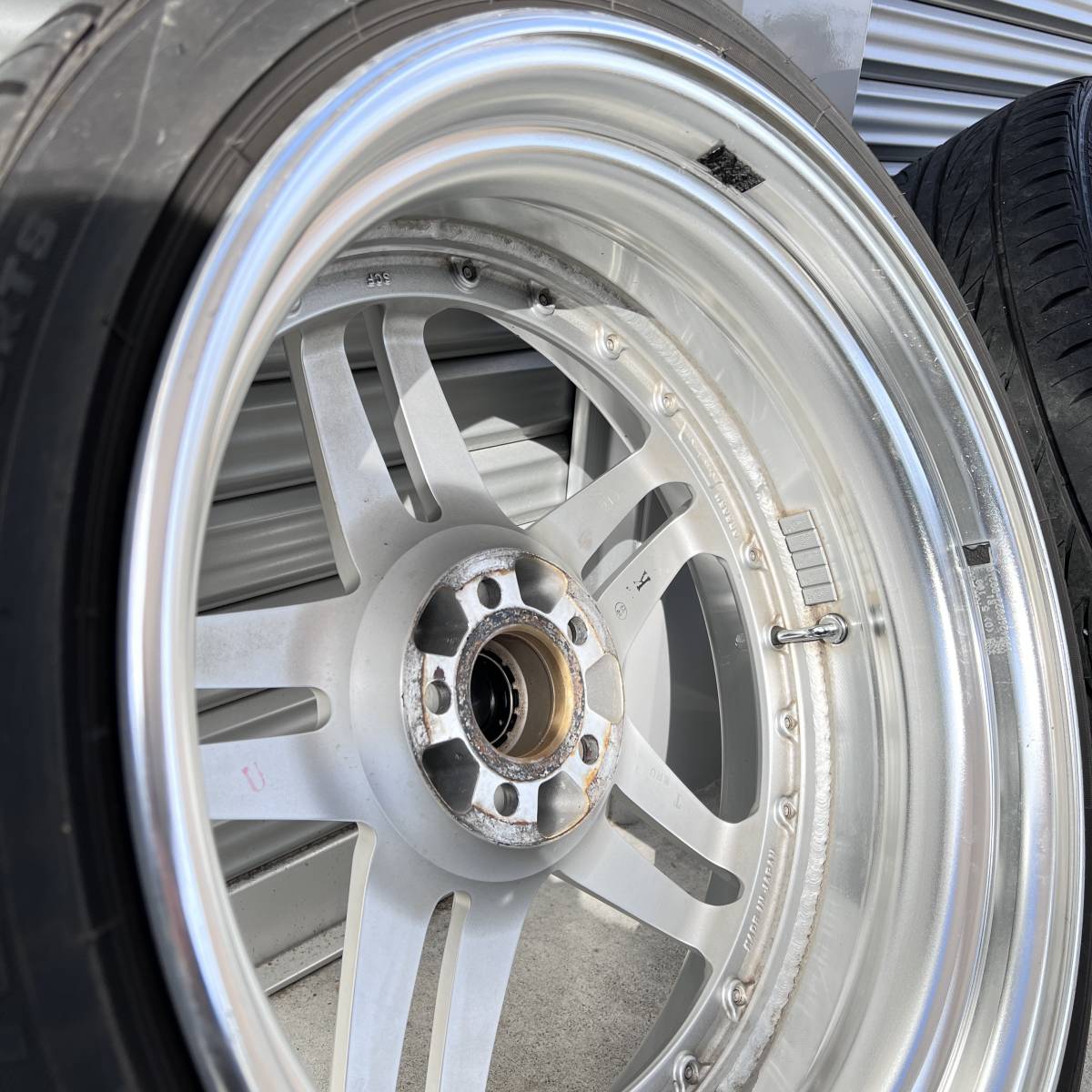 良品 WORK GNOSIS GR205 ワークグノーシス18インチホイール 良品 WORK GNOSIS GR205 ワークグノーシス18インチホイール