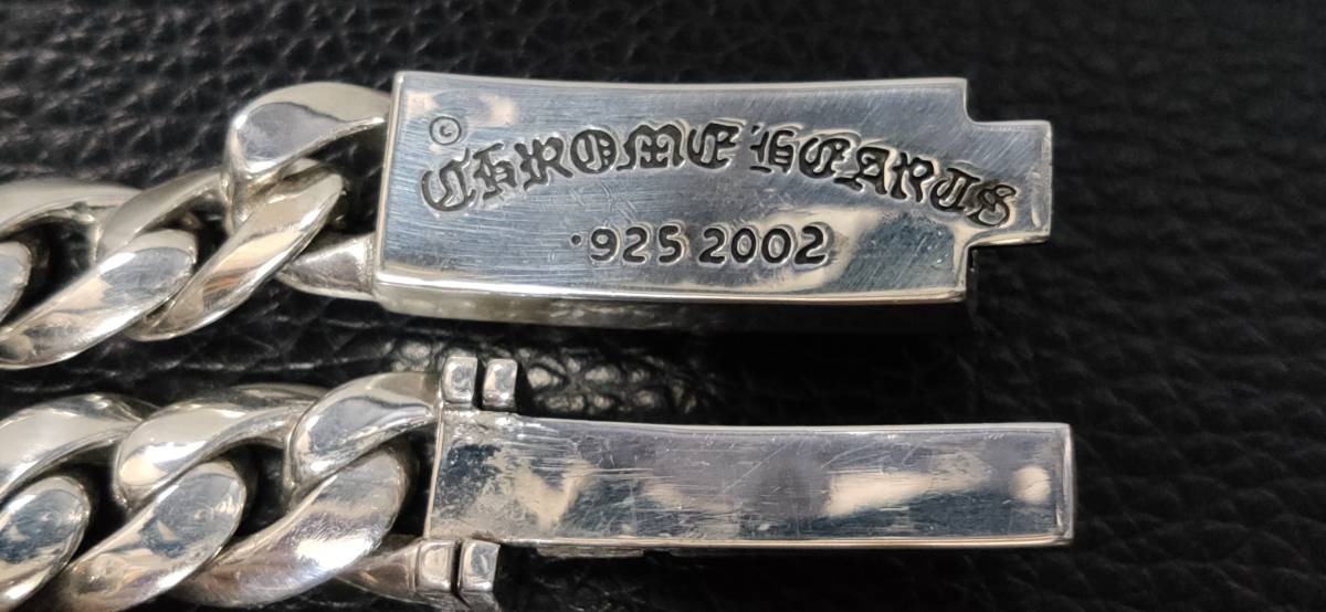 クロムハーツ silver925 ダガーIDベビーブレス ミニ ブレスレット クラシックチェーン シルバー925 Chrome Hearts_画像6