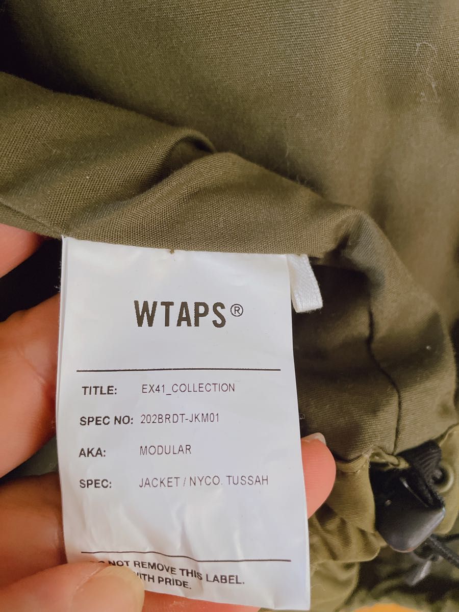  WTAPS MODULAR JACKET / NYCO.TUSSAHサイズ:S