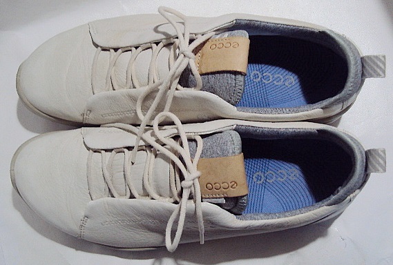 お買い得*360/24.5㎝♪♪ECCO スパイクレス　ゴルフシューズ GORE-TEX　Used _画像3