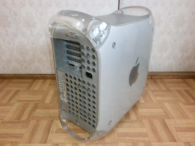 ★修理済み電源搭載 Apple PowerMacG4 MDD 1.25GHz DP OS9単独起動可 M9309J/A★_画像3