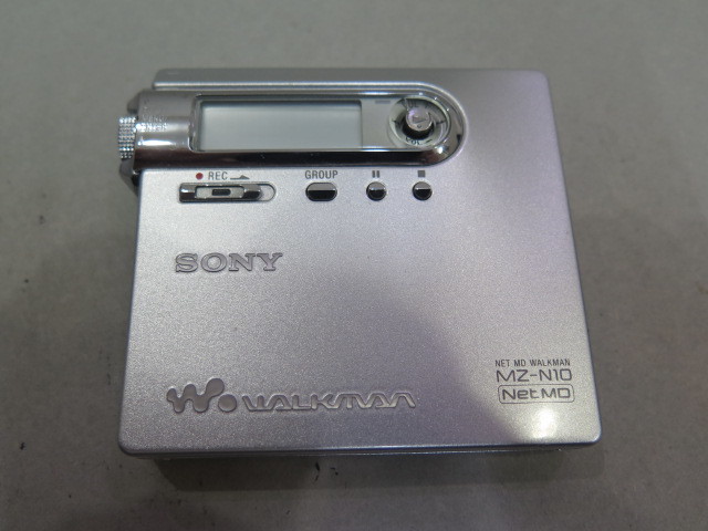  原文:1円～◇SONY◇ ソニー NET MD ウォークマン MZ-N10 