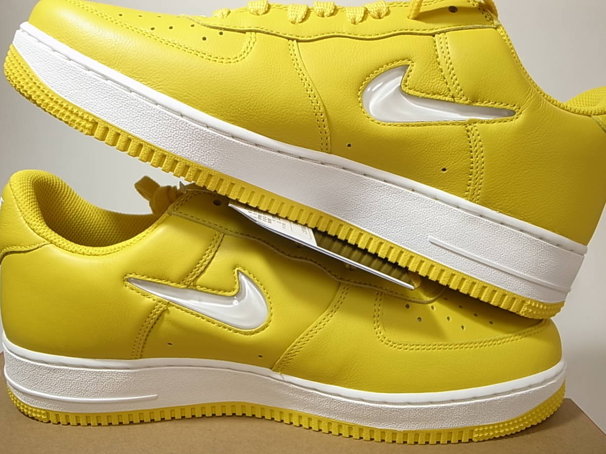 【送料無料 即決】NIKE AIR FORCE 1 LOW RETRO JEWEL COLOR OF THE MONTH復刻YELLOWイエロー26.5cm US8.5 新品FJ1044-700エアフォース 40TH_画像5