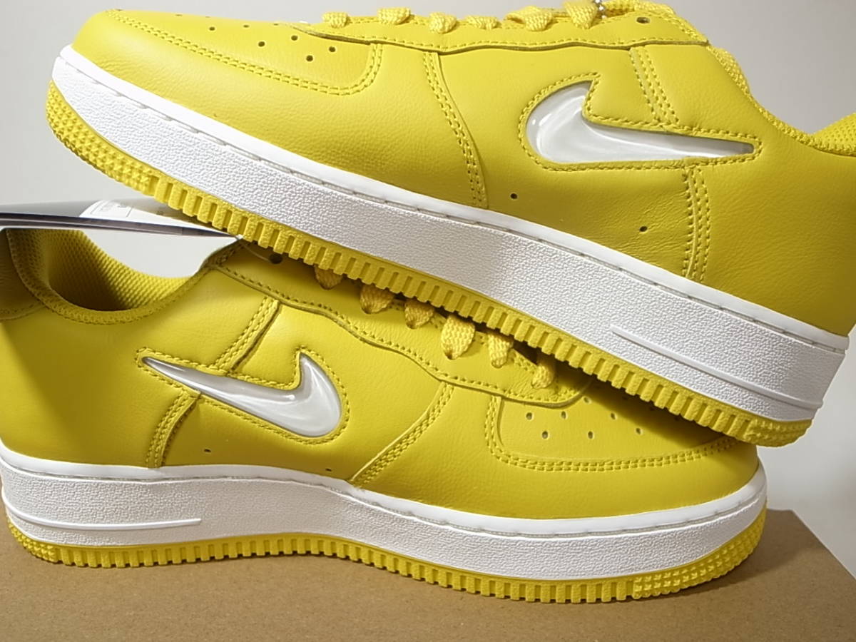 【送料無料 即決】NIKE AIR FORCE 1 LOW RETRO JEWEL COLOR OF THE MONTH復刻YELLOWイエロー24.5cm US6.5新品FJ1044-700エアフォース40周年