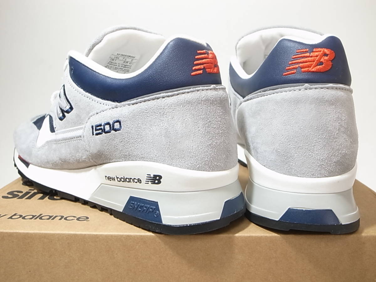 激レア New Balance M1500WG UK製 サイズ限定特価 NEW BALANCE UK製 M1500GNW 25 5cm US7 5新品 30周年記念グレーx