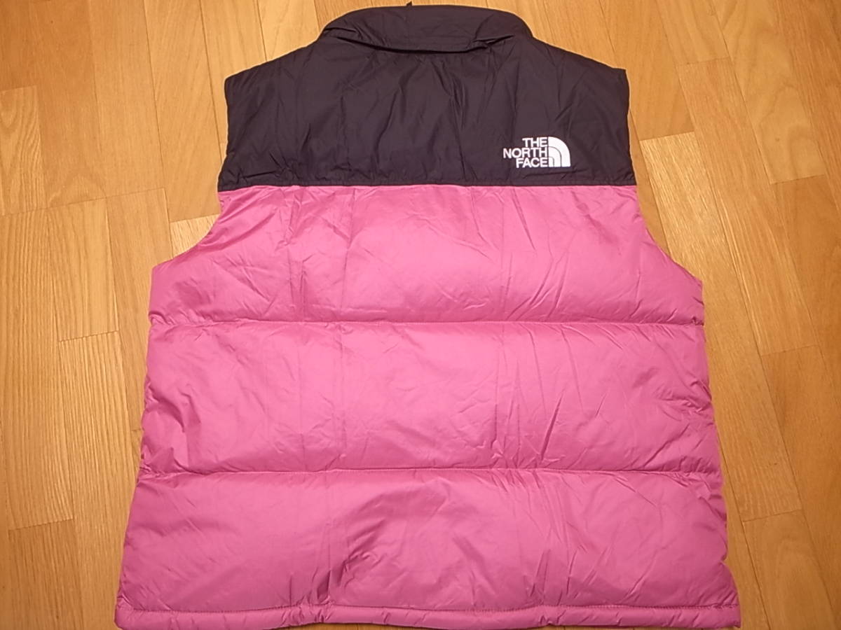 【送料無料 即決】海外限定 THE NORTH FACE 1996 RETRO NUPTSE VEST RED VIOLETサイズXL 新品 ヌプシDOWNダウンベスト レッド バイオレット