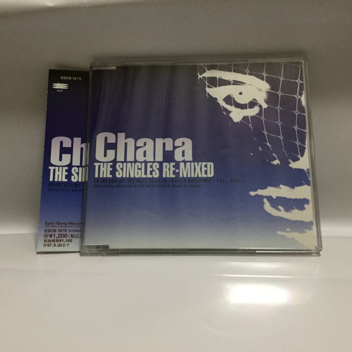 【サンプル盤CD】Chara チャラ「THE SINGLE RE-MIXED」_画像1