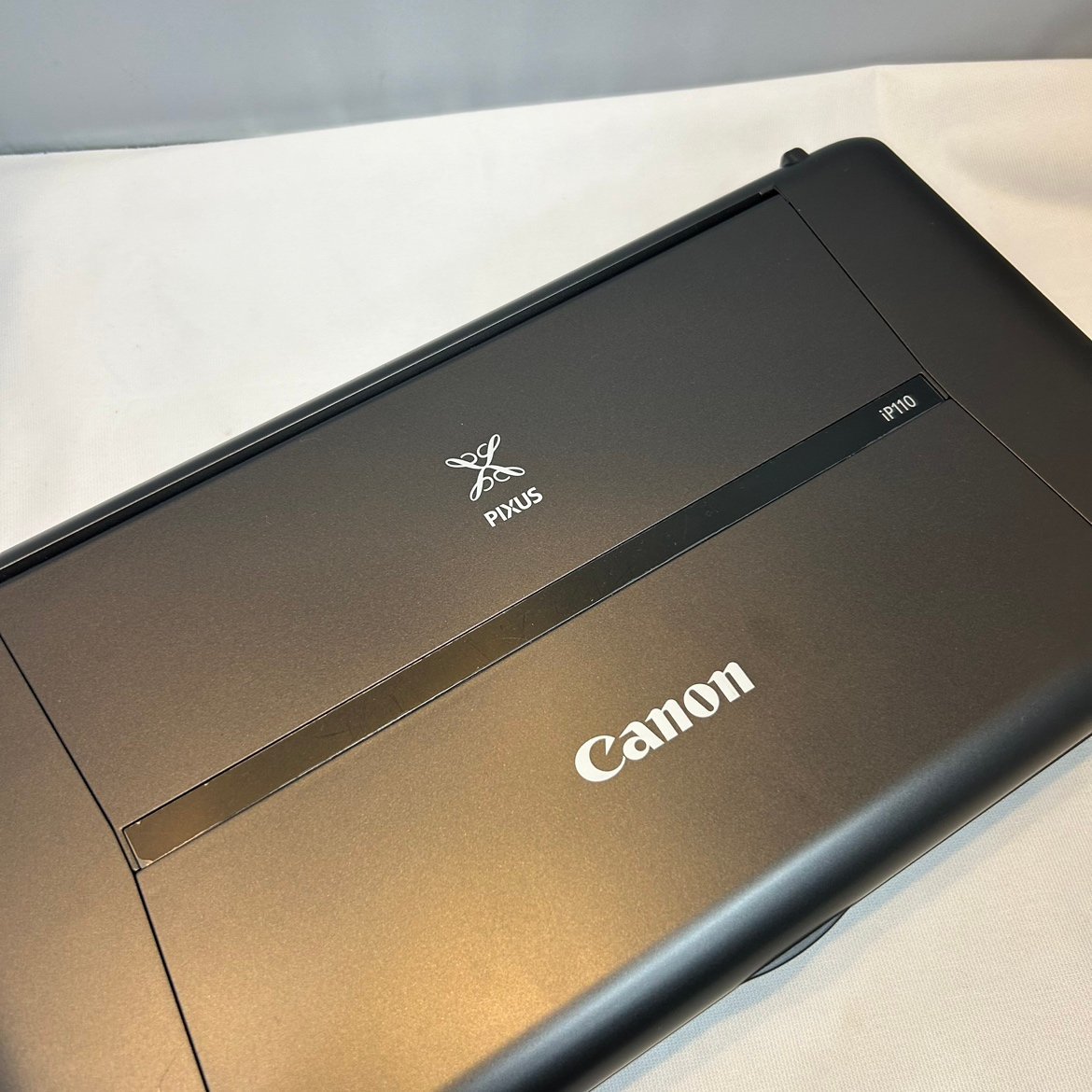 ★【送料無料】Canon キャノン PIXUS iP100 モバイル インクジェットプリンター 新品インク付_画像2