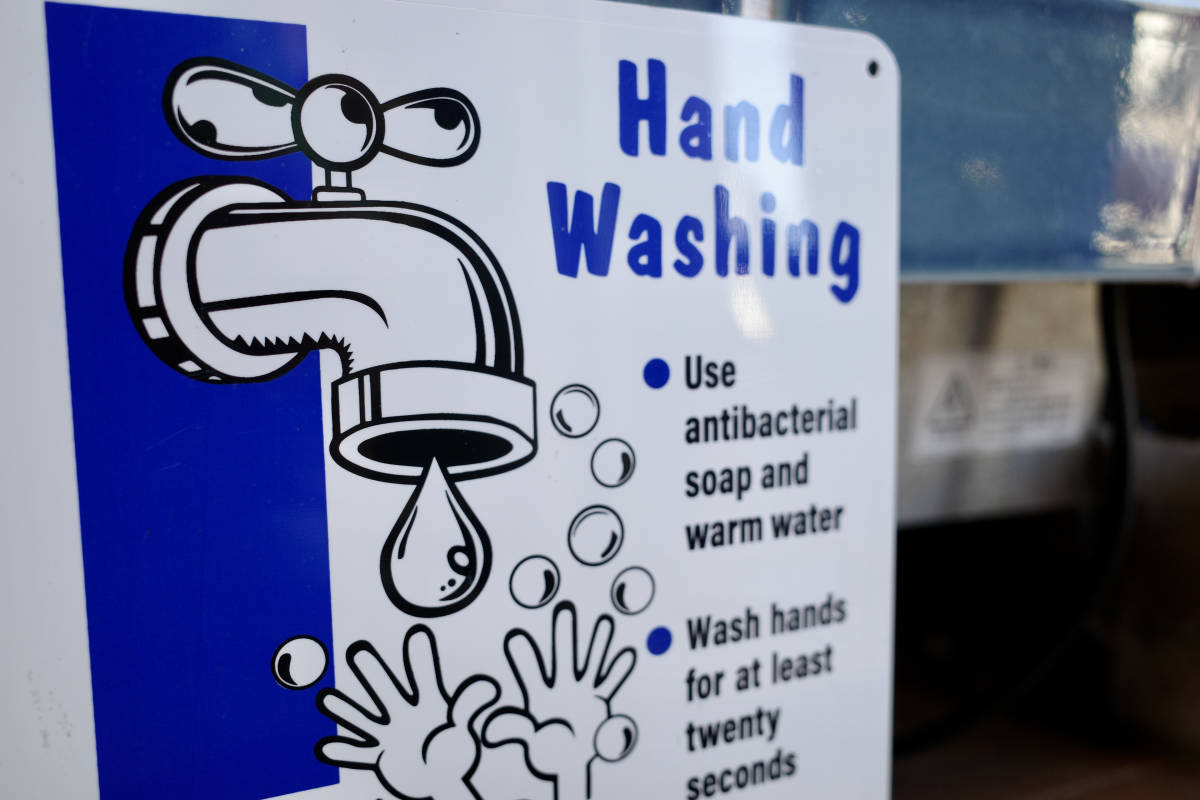 新品 Hand Wash ハンドウォッシュ メタルサイン 看板 アメリカ キッチン PFS インテリア カリフォルニア 除菌_画像2