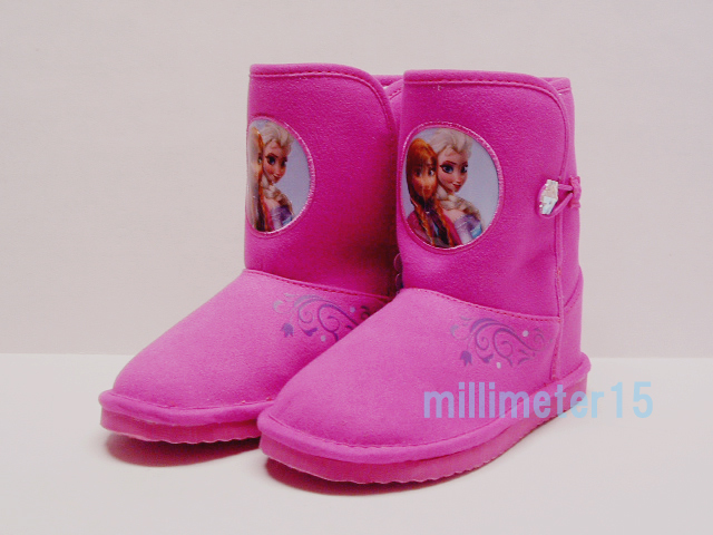 USA購入★★ アナと雪の女王 エルサ ブーツ 靴 軽量 ピンク サイズ11 18cm 未使用品 ★★_画像1