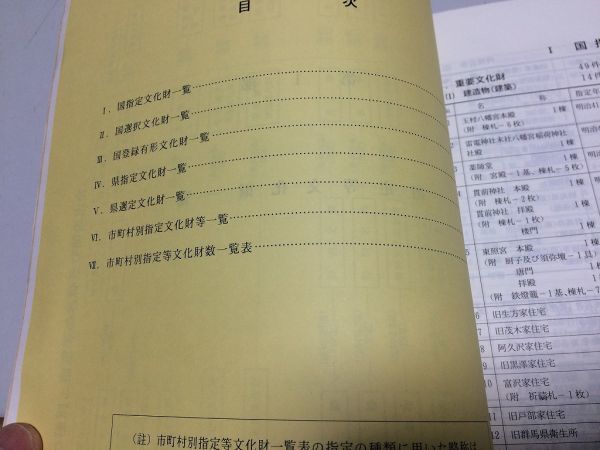 ●K216●群馬県文化財便覧●2●指定等文化財編●平成10年度版●群馬県教育委員会文化財保護課●国指定文化財県指定文化財●即決_画像3