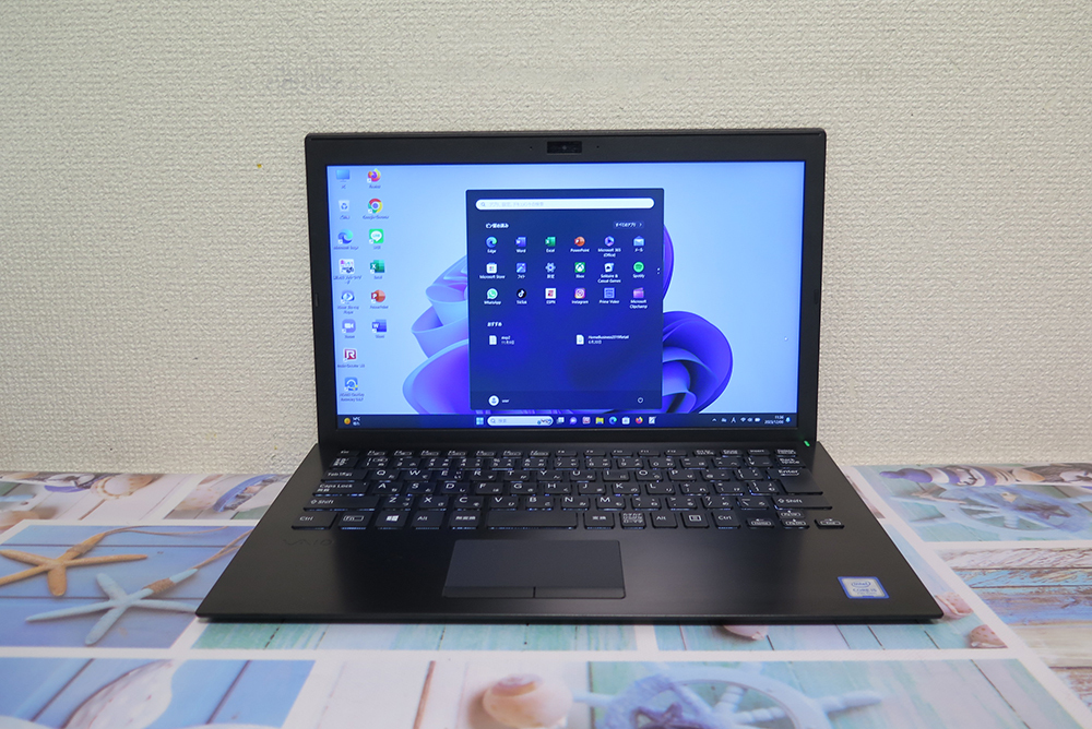 フルHD【高速Core i5(第7世代)★爆速SSD256GB】Vaio Pro PG 最新Windows11+Office2019 H&B ★ メモリ8GB/Webカメラ/Wi-Fi/HDMI_画像6