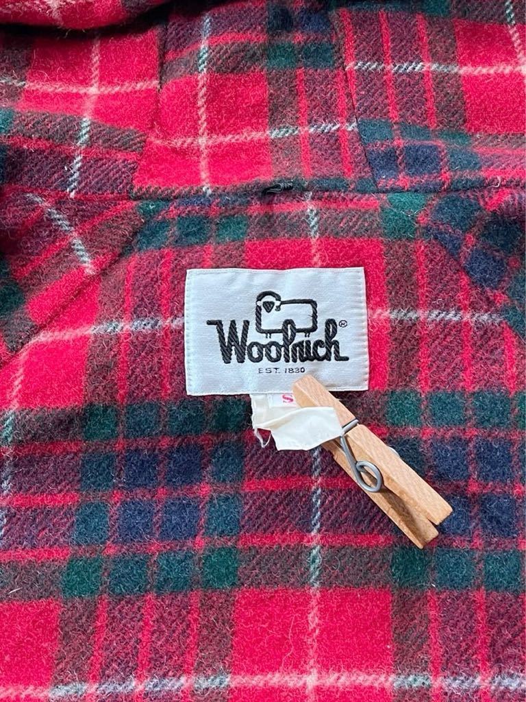 ●●vintage 80's us製 Woolrich ウールリッチ 裏地付きマウンテンパーカー S タン/カーキ系●●_画像5