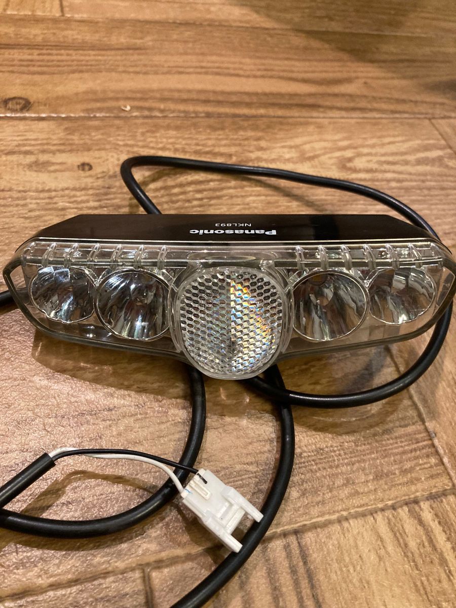 ②パナソニック電動アシスト自転車用LEDヘッドライト 中古 ②パナソニック電動アシスト自転車用LEDヘッドライト 中古
