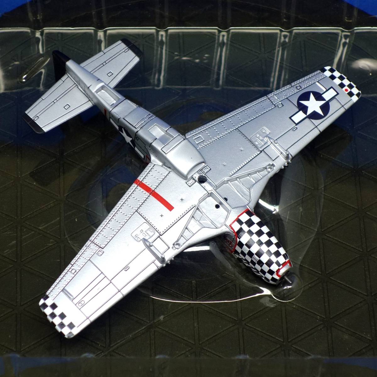 第12号 1/72 アメリカ陸軍航空隊戦闘機 ノースアメリカン P-51D マスタング ムスタング ixo 模型未使用 第二次世界大戦 傑作機コレクション_画像8