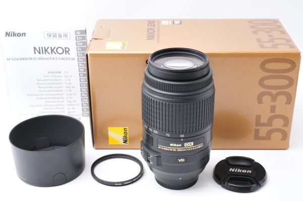 [美品] Nikon ニコン AF-S DX NIKKOR 55-300mm f/4.5-5.6 G ED VR #401B_画像1