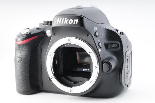 [ジャンク] Nikon ニコン D5100 デジタル一眼レフカメラ + AF-P 18-55mm レンズ #407_画像3