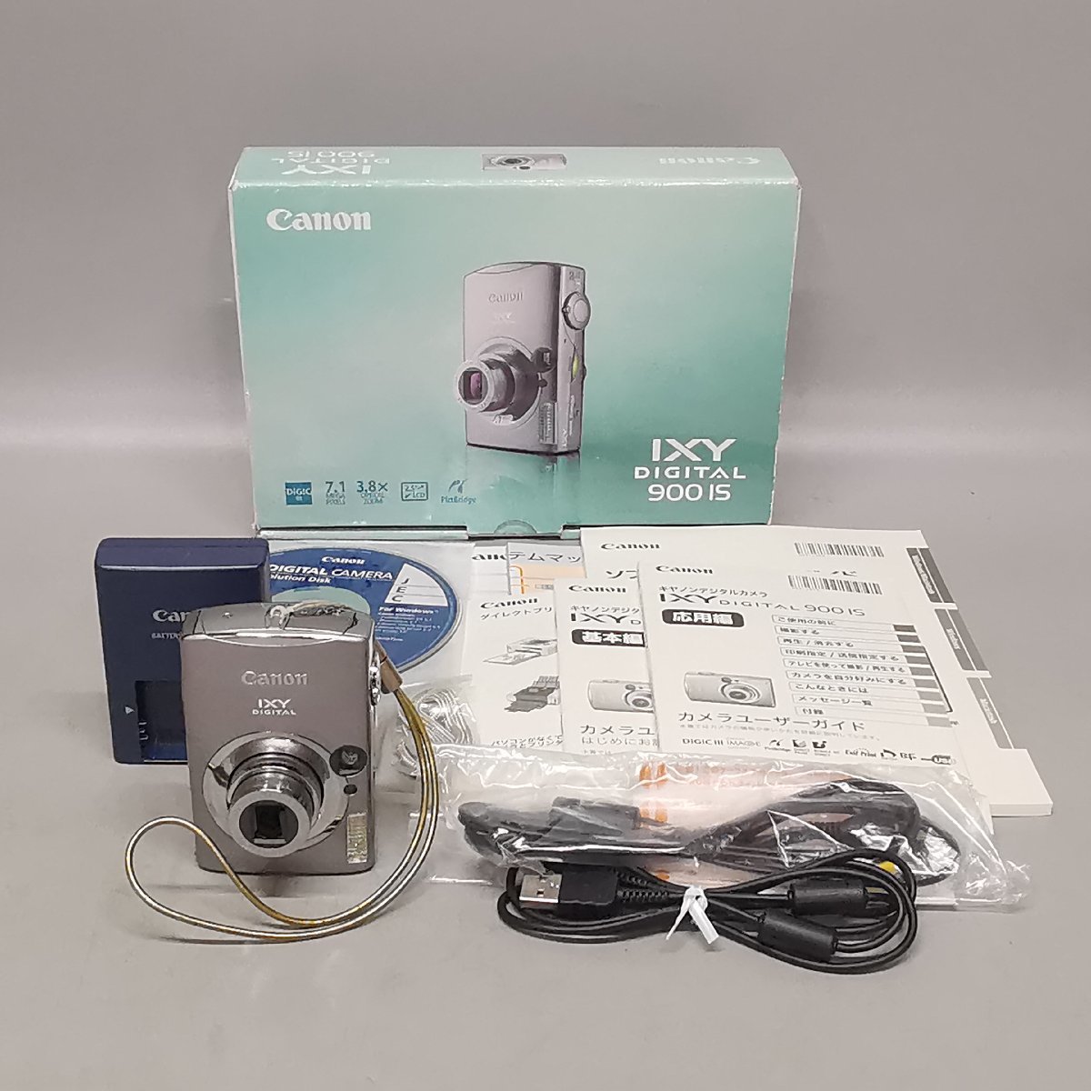 動作品 Canon キヤノン IXY DIGITAL 900 IS コンパクトデジタルカメラ