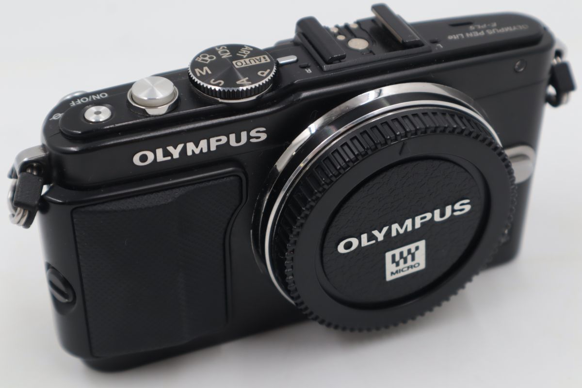 ★☆全額返金保証！最速発送！【OLYMPUS PEN Lite E-PL5 ボディ ブラック ジャンク品】★☆（202312-25853-kaitori）_画像1