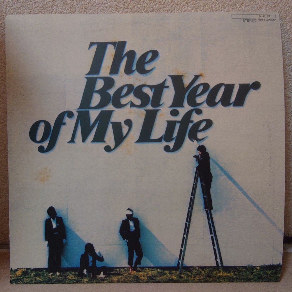 LP★オフコース/The Best Year of My Life［メンバー直筆サイン入り/28FB-2002/1984年］_画像4