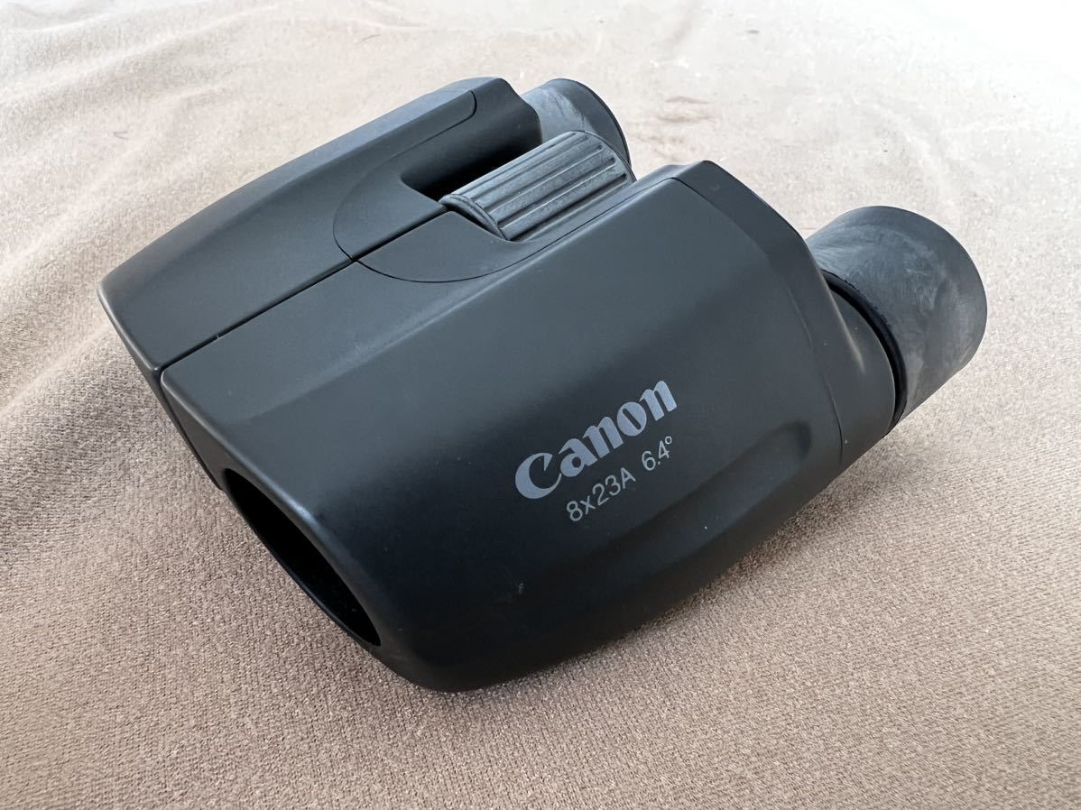 CANON　双眼鏡　8×23A　6.4゜　ソフトケース付き_画像1