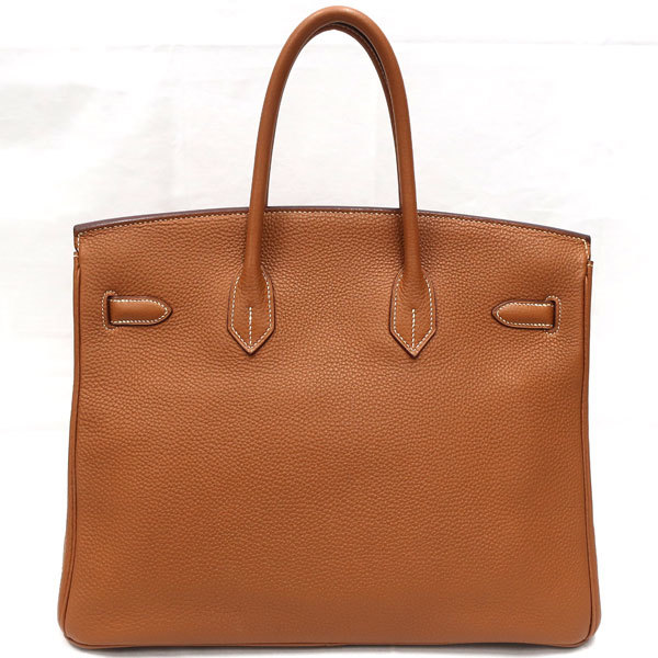 【美品】HERMES／エルメス　バーキン35　トゴ　ゴールド　□K刻印　ハンドバッグ　500100097_画像2