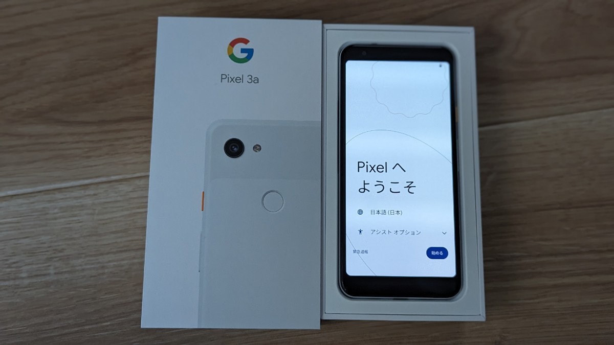 Google Pixel3a ホワイト オレンジ Clearly White 64GB スマートフォン スマ SoftBank Android SIMフリー Y!mobile