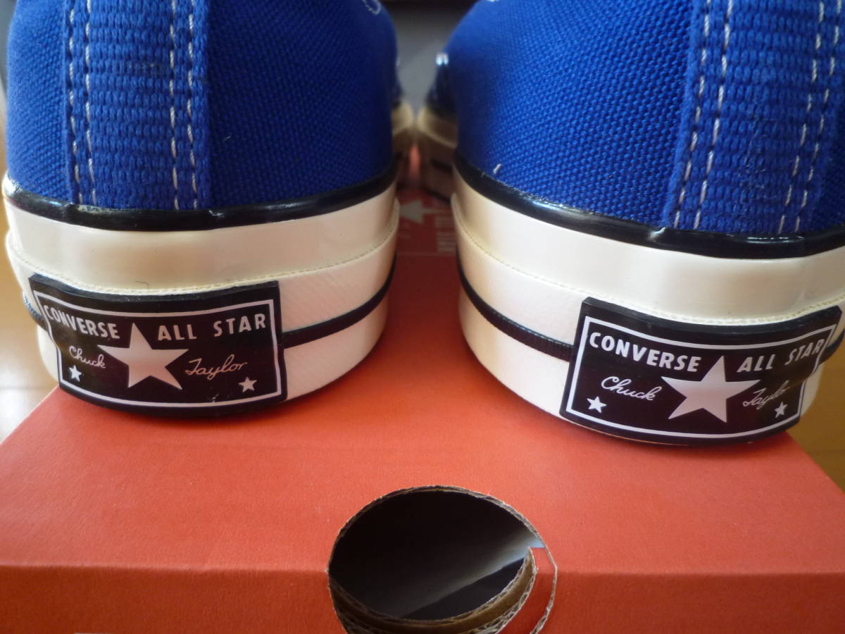 【新品】コンバース Converse スニーカー RUSH BLUE LOW CUT 168514C オールスター ALL STAR チャックテイラー Chuck Taylor ct70_画像3