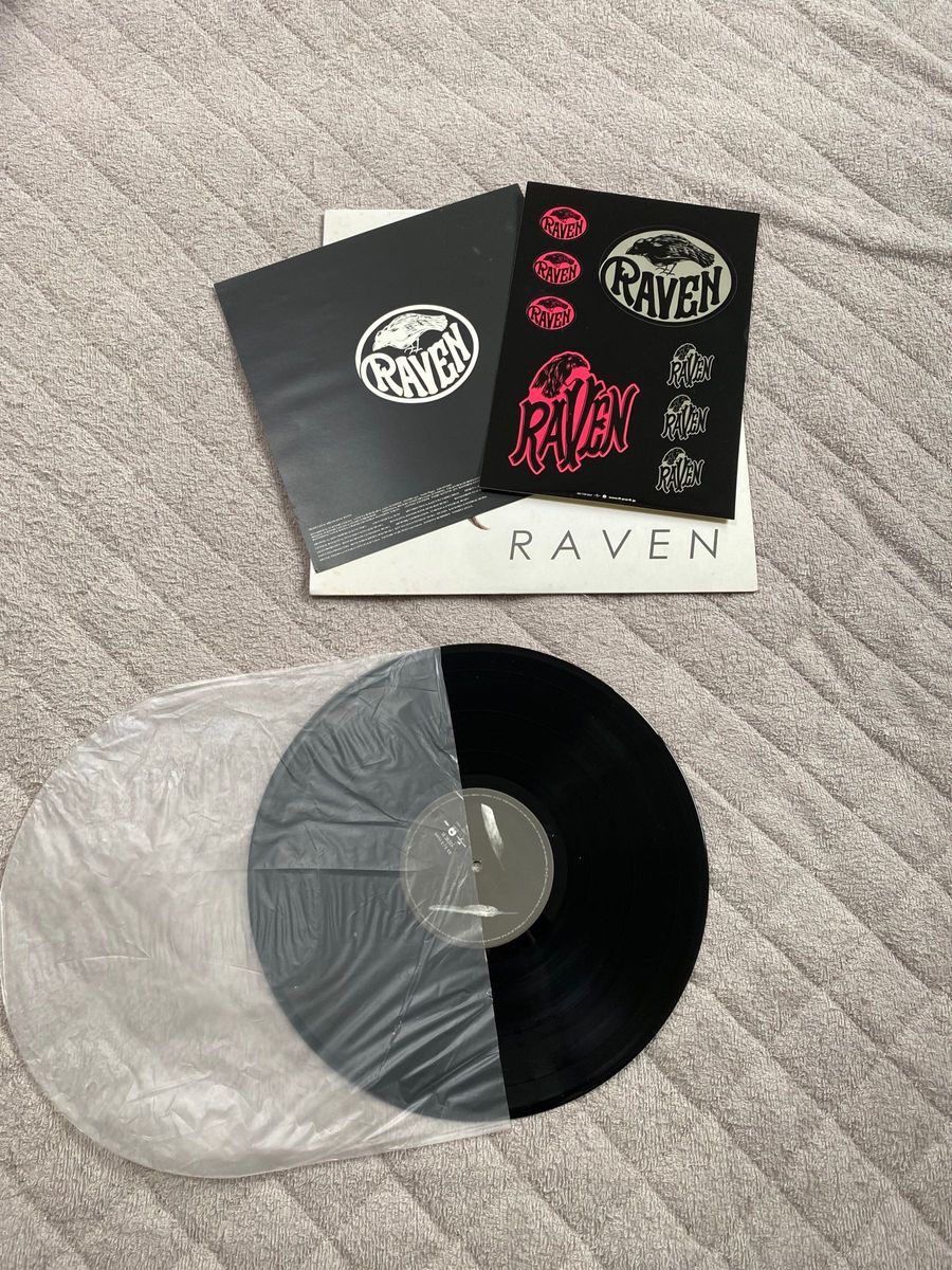 RAVEN  レコード　アナログ盤　ステッカー付き