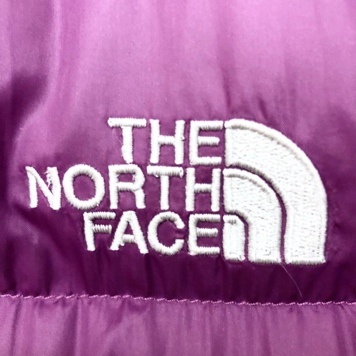 ノースフェイス ダウンコート レディースXLサイズ 正規品 紫 パープル 本物 ジャケット ヌプシ バルトロ ライト ヒマラヤン m3240_画像3