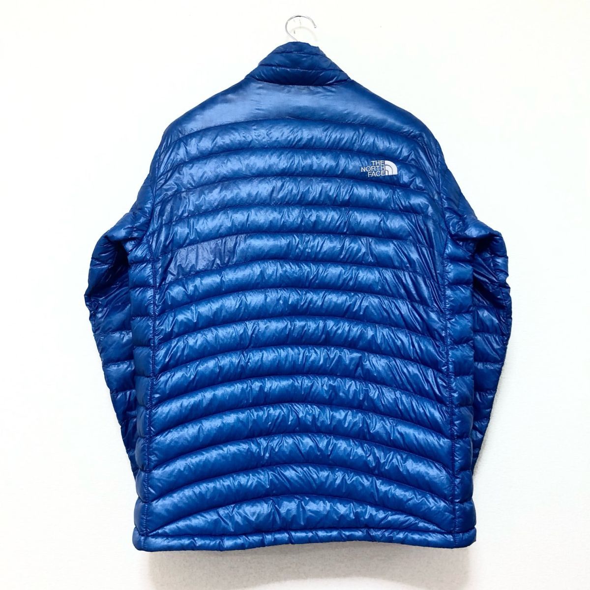 ノースフェイス ダウンジャケット メンズLサイズ 正規品 青 ブルー 本物 ヌプシ バルトロ ライト ヒマラヤン マクマード m3347_画像2