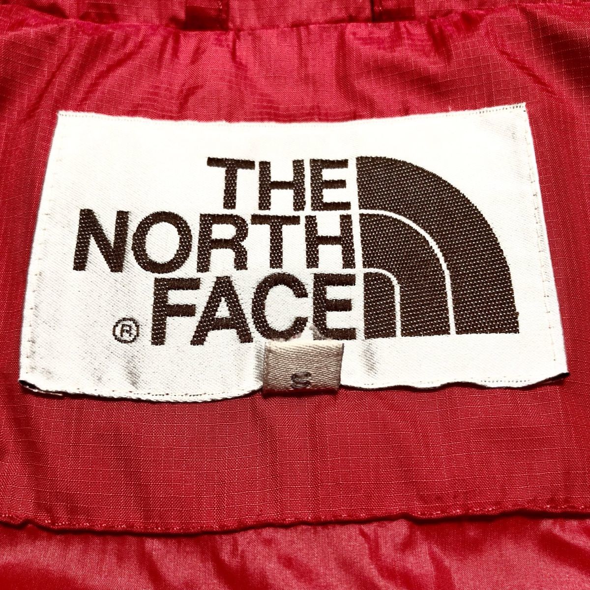 ノースフェイス ダウンジャケット メンズSサイズ 正規品 赤 茶 レッド ブラウン 本物 ヌプシ バルトロ ライト ヒマラヤン マクマード m3412_画像5