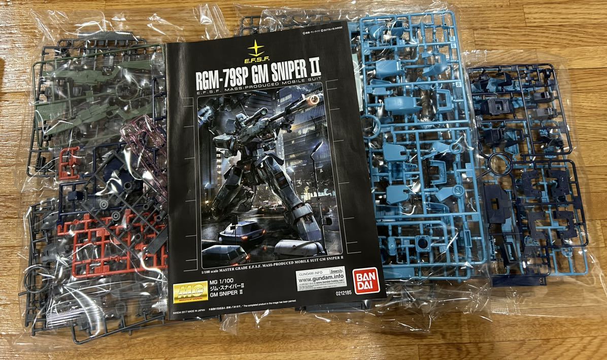 MG 1/100 ジムスナイパーII ガンダム ポケットの中の戦争 未開封新品_画像3