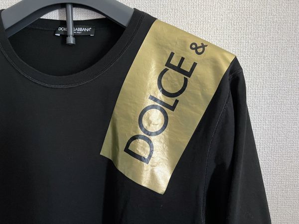 DOLCE&GABBANA ロゴパッチTシャツ 46_画像3