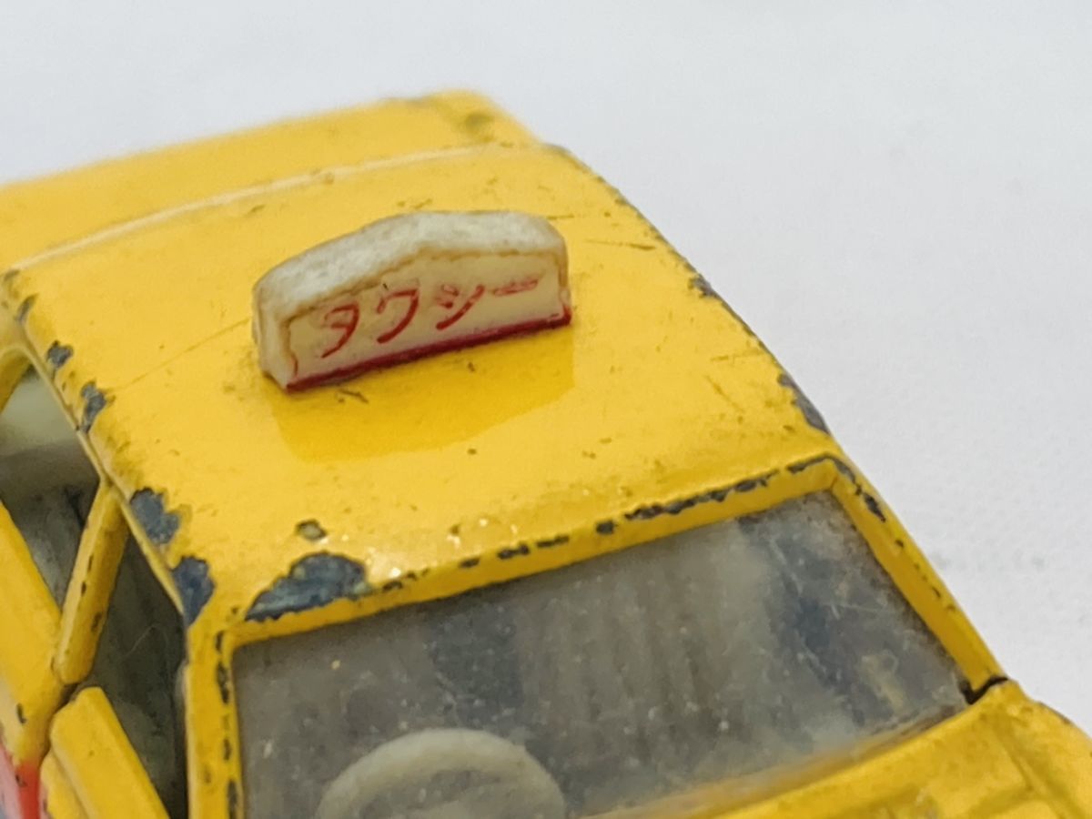 当時物 レトロ TOMY トミー トミカ 日本製 トヨタ クラウン タクシー No.3 （4） 旧ロゴ SK-231130001_画像3