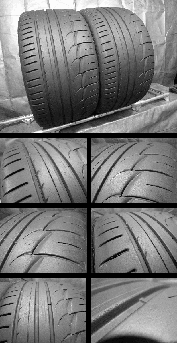 22年製 FEDERAL EVOLUZION F60 295/30R20 2本 バリ山！ 【211L】_画像2