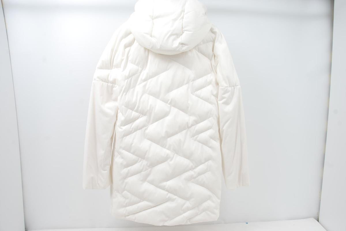 coco* new goods *aruchibio* long sleeve cotton inside coat * double Zip * white * white *40(L)* hanger attaching *72887