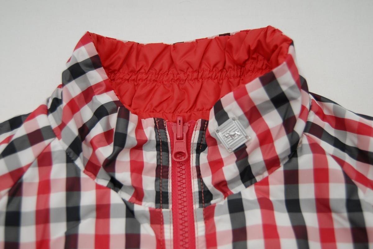 coco* Heal Creek * short sleeves double Zip outer * reversible * pink / check *42(L)*USED* letter pack post service plus shipping possible *56839