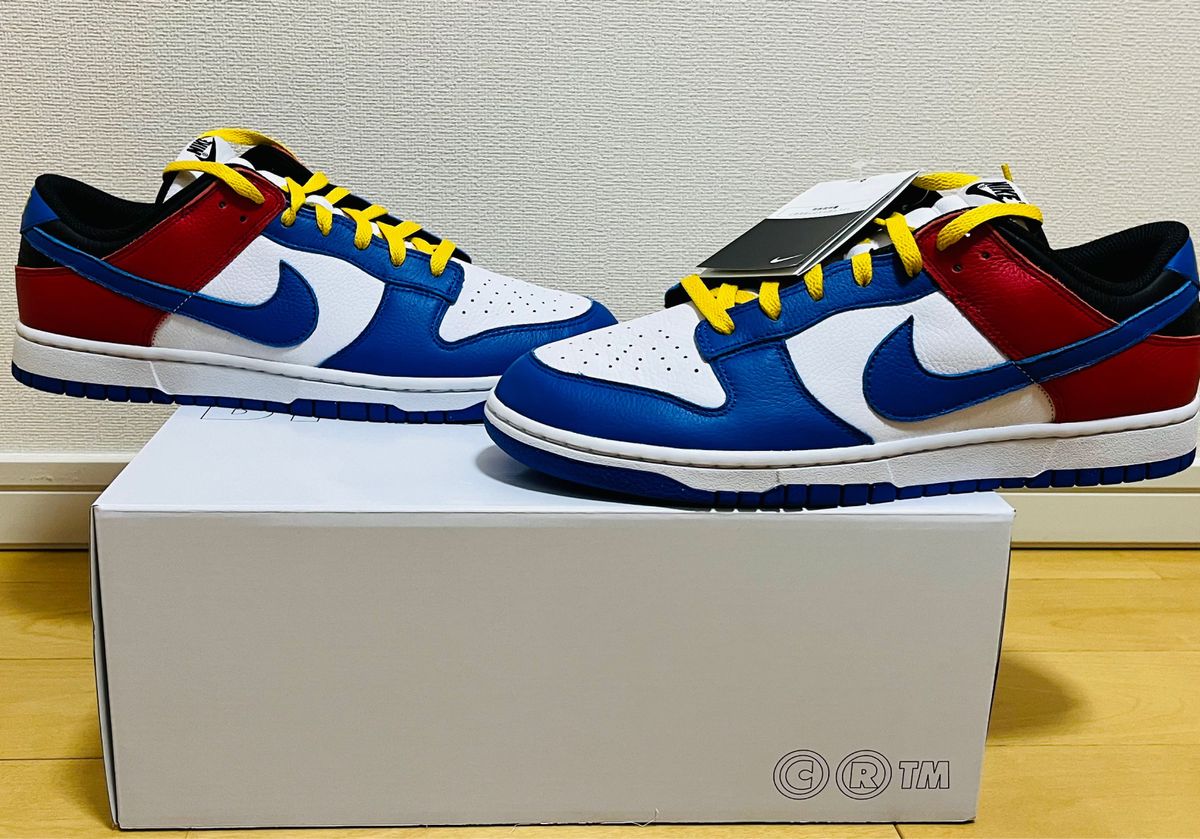 【新品未使用】NIKE dunk low by you ナイキ ダンク ロー バイユー ユニオンストームブルーカラー 29.5cm